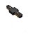 CONECTOR TIPO I TRILHO ELETRIFICADO PRETO LUMANTI - Imagem 1