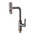 TORNEIRA COZ MESA MONOCOMANDO FLEX C/ BICA ROTACIONAVEL CINZA TELCA XSC-8905A - Imagem 1