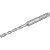BROCA SDS PLUS VONDER 6,0X 50X110 - Imagem 1