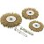 ESCOVA CIRCULAR ACO JG C/5PC VONDER - Imagem 1