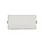 MODULO SLEEK SIMPLES 10A-250V BRANCO MARGIRIUS - Imagem 1