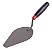 COLHER PEDREIRO OVAL 07" CABO PLASTICO  CORTAG - Imagem 1