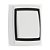 PRATILEIRA PORTA QUADRO 10 X 60CM PRETO FIXACAO INVISIVEL MULTIVISAO - Imagem 2