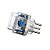 PINO PROTETOR SURTO 2P+T 10A  MARGIRIUS CRISTAL PPS1-4K5 - Imagem 1