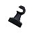 SUPORTE P/CORTINA VARAO GROSSO PRETO ALUMARK - Imagem 1