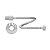 ENGATE FLEXIVEL INOX MXF 30CM CENSI - Imagem 1