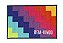 TAPETE CLEAN KASA BEM VINDO BBB PIXEL COLOR 40CM X 60CM KAPAZI - Imagem 1