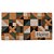 TAPETE DE ENTRADA FIBRA DE COCO MOSAICO 60X33CM KAPAZI - Imagem 1