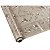 TOALHA MESA METALIZADA BARRADO FLORAL BRONZE 1,37M X METRO - Imagem 1