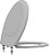 ASSENTO RIGIDO PP OVAL PREMIUM CINZA CLARO/ PRATA TUPAN AP162 - Imagem 1