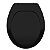 ASSENTO RIGIDO PP OVAL PREMIUM PRETO TUPAN AP002 - Imagem 1
