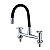 TORNEIRA COZ MESA MISTURADOR 1/4V. CROMADO TELCA  XSC-8894 - Imagem 1