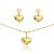 CONJUNTO BANHADO EM OURO 18K CJF-01207 - Imagem 1