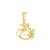 PINGENTE BANHADO EM OURO 18K PGF 473 - Imagem 1