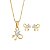 CONJUNTO LAÇOS COM ZIRCÔNIA BCF 193 - Imagem 1