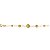 PULSEIRA BANHADA EM OURO 18K 00719/18 - Imagem 1