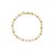 PULSEIRA BANHADA EM OURO 18K BCF 598 - Imagem 1