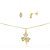 CONJUNTO BANHADO ME OURO 18K CJFC-01235 - Imagem 1