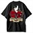Coração Sagrado e Coração Imaculado Camiseta Cristã Oversized Jesus e Maria - Imagem 1