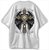 Cruz Blessed Arcanjo Camiseta Cristã Oversized Jesus Anjo de Deus - Imagem 2