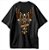 DEUS no Camando Camiseta Cristã Oversized Evangelho Jesus Cruz Arcanjo - Imagem 3