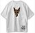 DEUS no Camando Camiseta Cristã Oversized Evangelho Jesus Cruz Arcanjo - Imagem 4