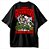 Salve Jorge Camiseta Cristã Oversized Com Guerreiro o inimigo treme. São Jorge - Imagem 3