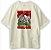 Salve Jorge Camiseta Cristã Oversized Com Guerreiro o inimigo treme. São Jorge - Imagem 5