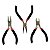 Kit 3 Alicates Bijouteria Artesanato Profissional Cabo Resis - Imagem 4