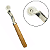 Kit 2 Carretilhas Ferramenta Marcador Costura Modelagem 2mm - Imagem 4