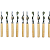 Kit 10 Carretilhas Ferramenta Marcador Costura Modelagem 2mm - Imagem 1