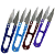 Kit 5 Tesouras Arremate Metal Costura Acabamento Patchwork - Imagem 3