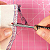 Kit 2 Abridores Casa Botões Desmancha Costura Patchwork 7cm - Imagem 2