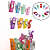 Kit 50 Mini Prendedor Tecido Clip Alinhava Costura Patchwork - Imagem 2