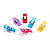 Kit 50 Mini Prendedor Tecido Clip Alinhava Costura Patchwork - Imagem 4