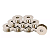 Kit 25 Bobinas Metal Reta Lisa Máquina Industrial Costura - Imagem 4