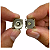 Kit 20 Botões Imantado Magnético Fecho cor Dourado 18mm Imã - Imagem 5