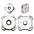 Kit 20 Botões Imantado Magnético Fecho cor Níquel 18mm Imã - Imagem 2
