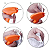 Fixador Etiqueta Tag Pistola Aplicadora Laranja + 100 Refil Tag Pin - Imagem 5