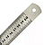 Régua De Metal Aço Inox 60cm Flexivel Profissional Patchwork - Imagem 3