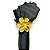 Kit 6 Porta Guardanapos Flor Lírio Anel Luxo Mesa Posta - Imagem 5