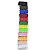 12 Rolos Fio Lastex Elástico 10m Colorido Mega Hair Costura - Imagem 3