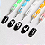 Caneta Boleador Pincel Ponta Dupla Manicure P/ Unhas Colors - Imagem 3