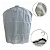 Kit 5 Capas Protetoras Roupa Transparente S/ Zíper 60x80cm - Imagem 1