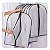 Kit 5 Capas Protetora Roupa Transparente Terno Vestido Zíper - Imagem 2