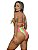 Biquíni Bikini Moda Praia 3 Peças Cropped Hot + Canga Pareo - Imagem 3