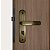 Fechadura Para Porta de Banheiro Espelho Antique  824/21 - Stam - Imagem 2