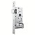 Fechadura Classic Para Porta Externa Roseta Quadrada de Aço Inox 3000 - Stam - Imagem 3