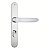 Fechadura Externa Para Porta Perfil Metálico Espelho Inox 601/11 - Stam - Imagem 1
