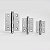 Kit 3 Dobradiças Concept Pado 3025 3x2.1/2" Aço Cromado - Pado - Imagem 1